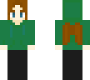 itsyanberry dragon angle with green hoodie