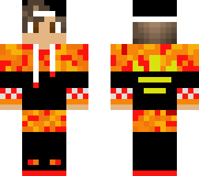 orange & red adidas boy