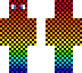 rainbow checkerboard