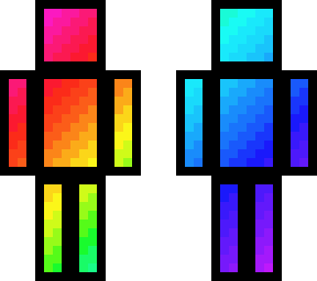 rainbow cubes