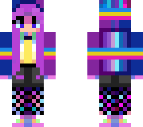rainbow girl