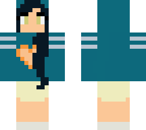 re-make long hair cozy girl