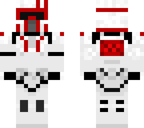 red, grey  arf trooper