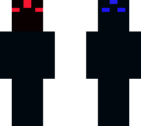red and blue