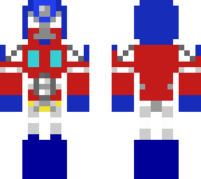 red as optimus prime