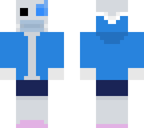 sans with a facemask