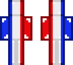 shiny french flag