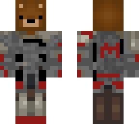 skin bear with da armor