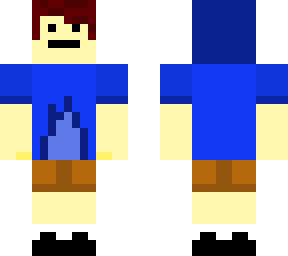 the blue fire kid