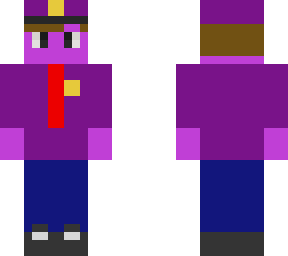 use skin custom to turn michael from normal to purple