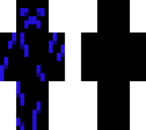 blue cyber creeper