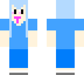 blue girl