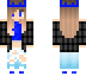 blue girl