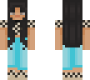 blue skater girl