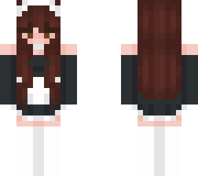 brunette maid