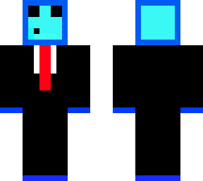 business blue slime