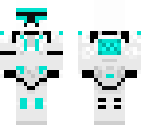 cyan clone trooper