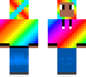 dude in rainbow hoodie
