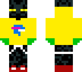 enderman with beast merch