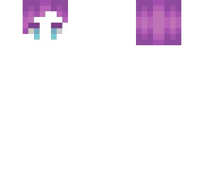 hb - light purple & pink - left bangs