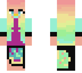 my sister make this skin on me acount