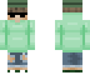 pastel green boy
