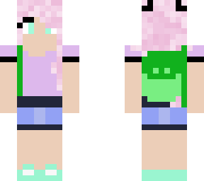 rose with backpack