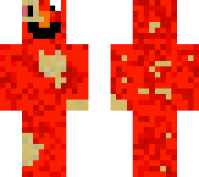 skinned elmo