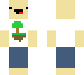 sky block man