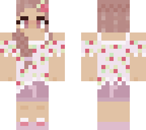 strawberry braid girl