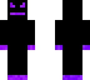 this skin is like an enderman and i love enderman and that's why i make this end