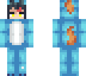 tomioka in mudkip onesie