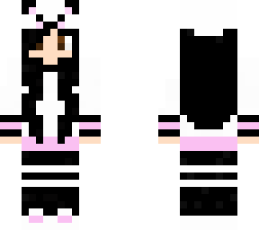 (edit of ccfirelight's skin) cute panda hoodie for panda2626
