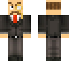 balding business man