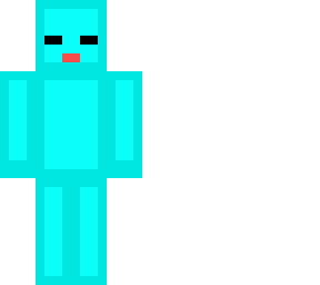 blue man