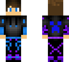 blue purple