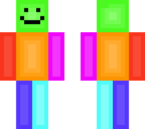 colorful man