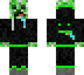 derp creeper in hoodie