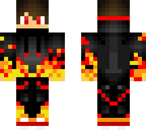 fire gamer boy (no creeper)