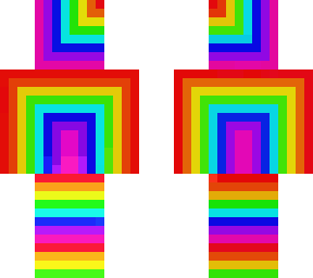 full rainbow skin