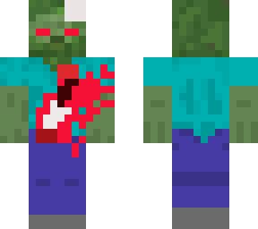 i made the zombie a bit creepier.
