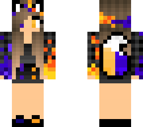 magic fire wolf girl