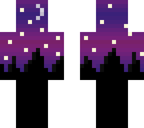 night time town skin