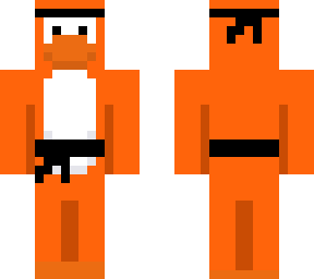 orange penguin