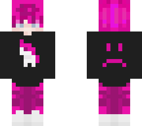 pink hair boy, junge, samieinhorn