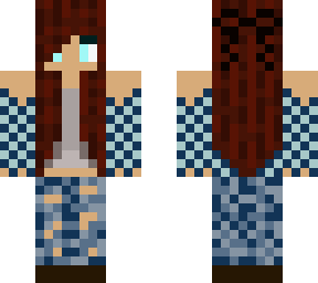 plaid girl