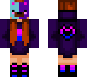 pride skin with bear mask (bi)