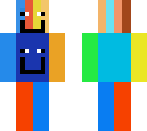 rainbow skin