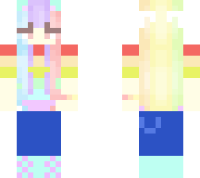 rainbow wolfy