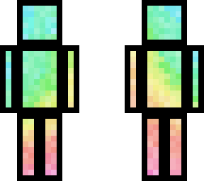 raindbow gradient (black outline)
